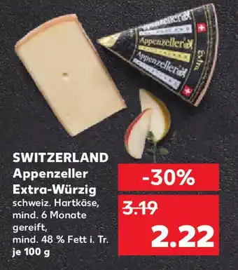 Kaufland SWITZERLAND Appenzeller Extra-Würzig Angebot