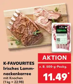 Kaufland K-FAVOURITES Irisches Lamm- nackenkarree Angebot