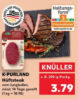 Kaufland K-PURLAND Hüftsteak Angebot