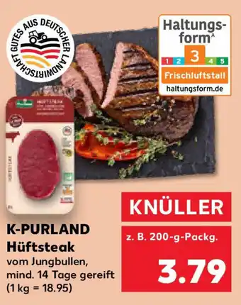 Kaufland K-PURLAND Hüftsteak Angebot