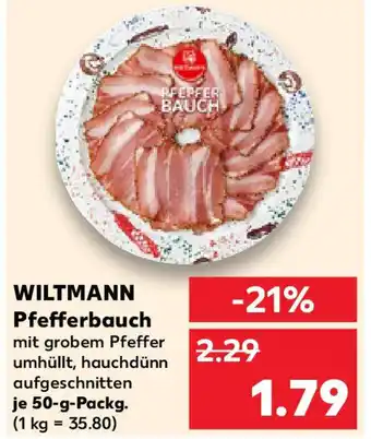 Kaufland WILTMANN Pfefferbauch Angebot