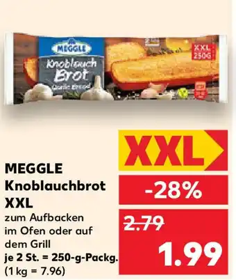 Kaufland MEGGLE Knoblauchbrot XXL Angebot