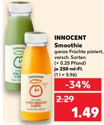 Kaufland INNOCENT Smoothie Angebot