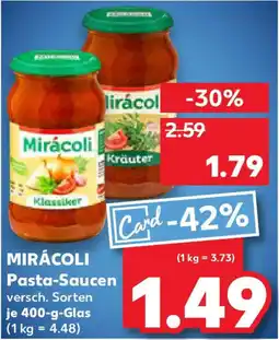 Kaufland MIRACOLI Pasta-Saucen Angebot