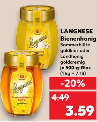 Kaufland LANGNESE Bienenhonig Angebot