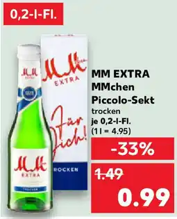 Kaufland MM EXTRA MMchen Piccolo-Sekt Angebot