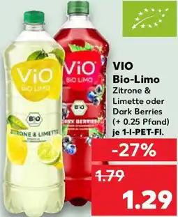 Kaufland VIO Bio-Limo Angebot