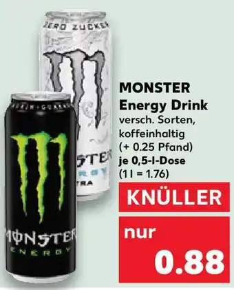 Kaufland MONSTER Energy Drink Angebot