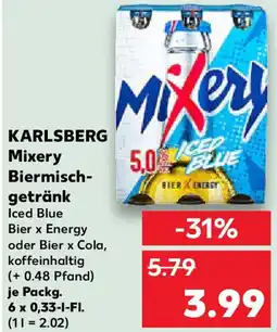 Kaufland KARLSBERG Mixery Biermisch- getränk Angebot
