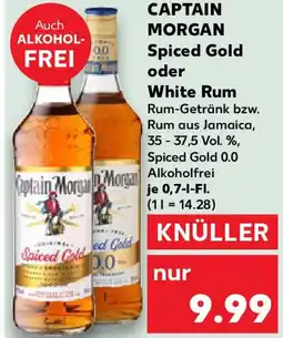 Kaufland CAPTAIN MORGAN Spiced Gold oder White Rum Angebot