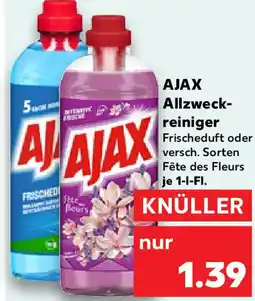Kaufland AJAX Allzweck- reiniger Angebot