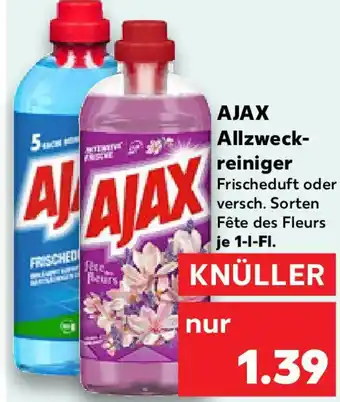 Kaufland AJAX Allzweck- reiniger Angebot