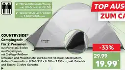 Kaufland COUNTRYSIDE Campingzelt für 2 Personen Angebot