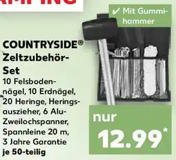 Kaufland COUNTRYSIDE Zeltzubehör- Set Angebot