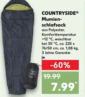 Kaufland COUNTRYSIDE Mumien- schlafsack Angebot