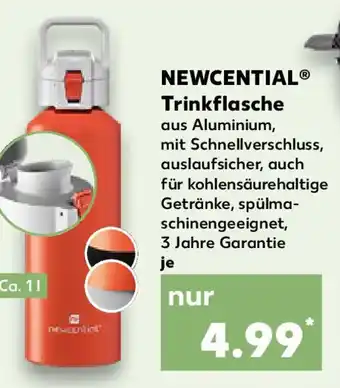 Kaufland NEWCENTIAL Trinkflasche Angebot
