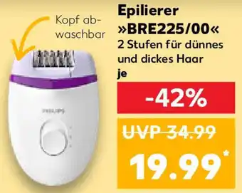 Kaufland Epilierer BRE225/00 Angebot