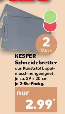 Kaufland KESPER Schneidebretter Angebot
