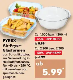 Kaufland PYREX Air-Fryer- Glasformen Angebot