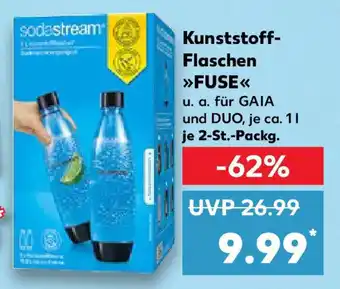 Kaufland Kunststoff- Flaschen FUSE sodastream Angebot