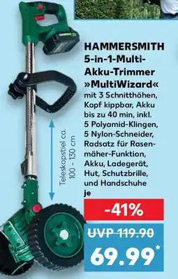 Kaufland HAMMERSMITH 5-in-1-Multi- Akku-Trimmer MultiWizard Angebot