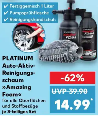 Kaufland PLATINUM Auto-Aktiv- Reinigungs- schaum Amazing Foam Angebot