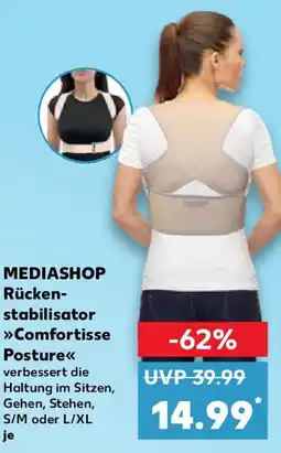 Kaufland MEDIASHOP Rücken- stabilisator Comfortisse Posture Angebot