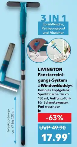 Kaufland LIVINGTON Fensterreini- gungs-System WindowBuddy Angebot