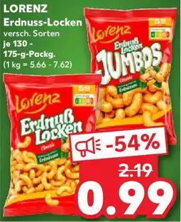 Kaufland LORENZ Erdnuss-Locken Angebot