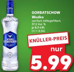 Kaufland GORBATSCHOW Wodka Angebot