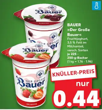 Kaufland BAUER Der Große Bauer Angebot