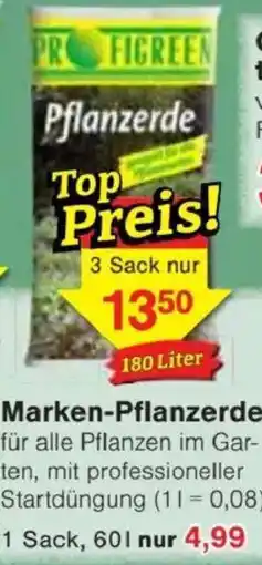 Jawoll PROFIGREEN Marken-Pflanzerde Angebot
