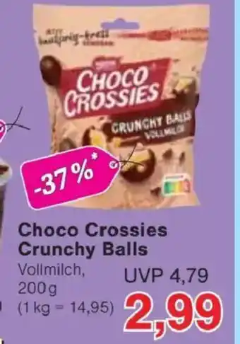 Jawoll Choco Crossies Crunchy Balls Angebot