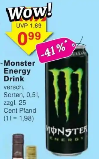 Jawoll Monster Energy Drink Angebot