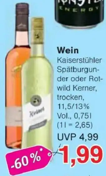 Jawoll Wein Kaiserstühler Spätburgun-der Angebot