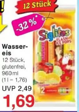 Jawoll Wasser- eis Siglites Angebot