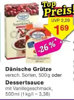 Jawoll Dänische Grütze oder Dessertsauce Angebot