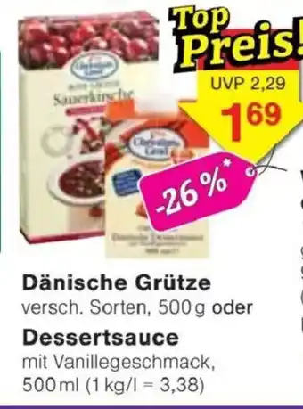 Jawoll Dänische Grütze oder Dessertsauce Angebot