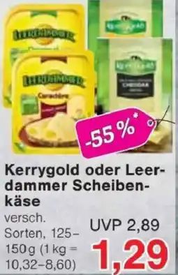 Jawoll Kerrygold oder Leer- dammer Scheiben- käse Angebot
