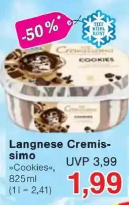 Jawoll Langnese Cremis- simo Angebot