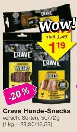 Jawoll Crave Hunde-Snacks Angebot
