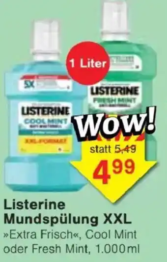 Jawoll Listerine Mundspülung XXL Angebot