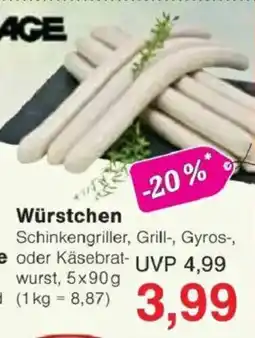 Jawoll HAGE Würstchen Angebot