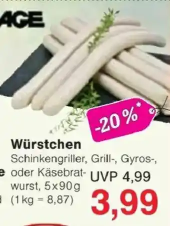Jawoll HAGE Würstchen Angebot