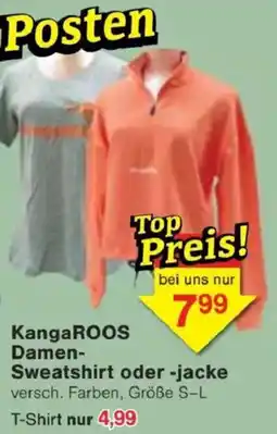 Jawoll KangaROOS Damen- Sweatshirt oder -jacke Angebot
