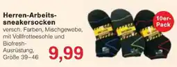 Jawoll Herren-Arbeits- sneakersocken Angebot