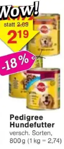 Jawoll Pedigree Hundefutter Angebot