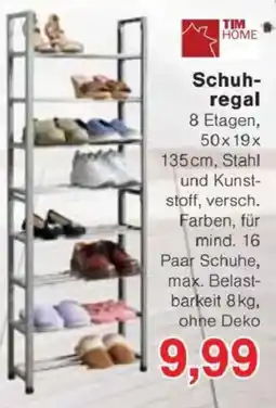 Jawoll TIM HOME Schuh- regal Angebot