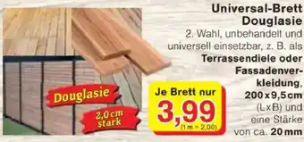Jawoll Universal-Brett Douglasie Angebot