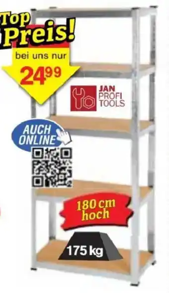 Jawoll Schwerlastregal JAN PROFI TOOLS Angebot